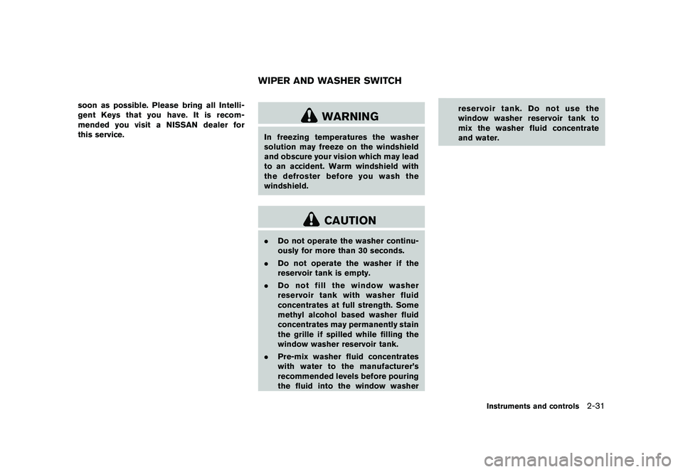 NISSAN 370Z 2017  Owners Manual �&�R�Q�G�L�W�L�R�Q�            