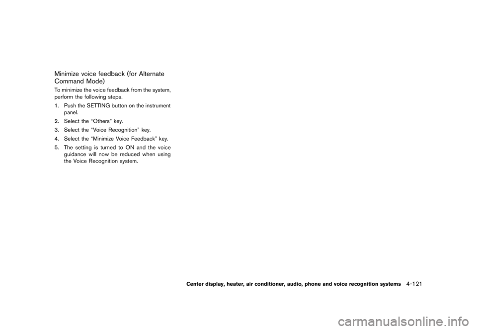 NISSAN 370Z 2015  Owners Manual LOADING TIPS
�&�R�Q�G�L�W�L�R�Q�  