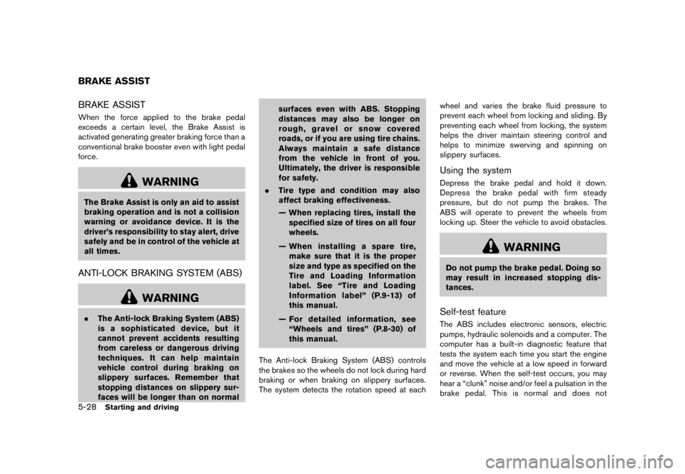 NISSAN 370Z 2015  Owners Manual �&�R�Q�G�L�W�L�R�Q�  