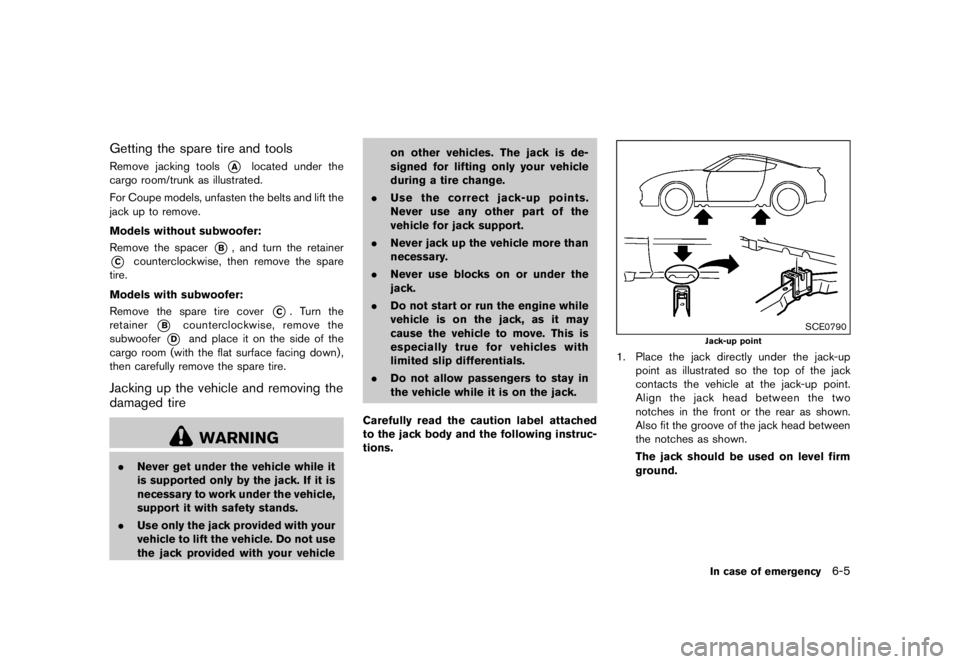 NISSAN 370Z 2015  Owners Manual FUEL INFORMATION
�&�R�Q�G�L�W�L�R�Q�  