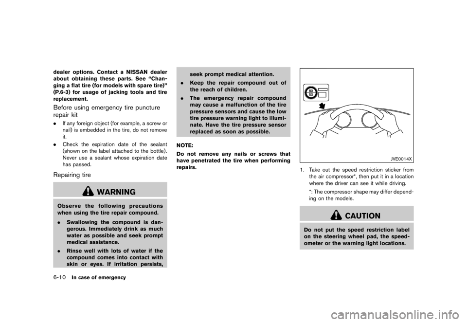 NISSAN 370Z 2015  Owners Manual �&�R�Q�G�L�W�L�R�Q�    