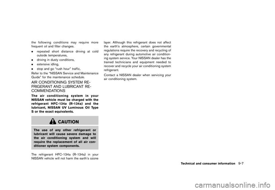 NISSAN 370Z 2015  Owners Manual �&�R�Q�G�L�W�L�R�Q�   