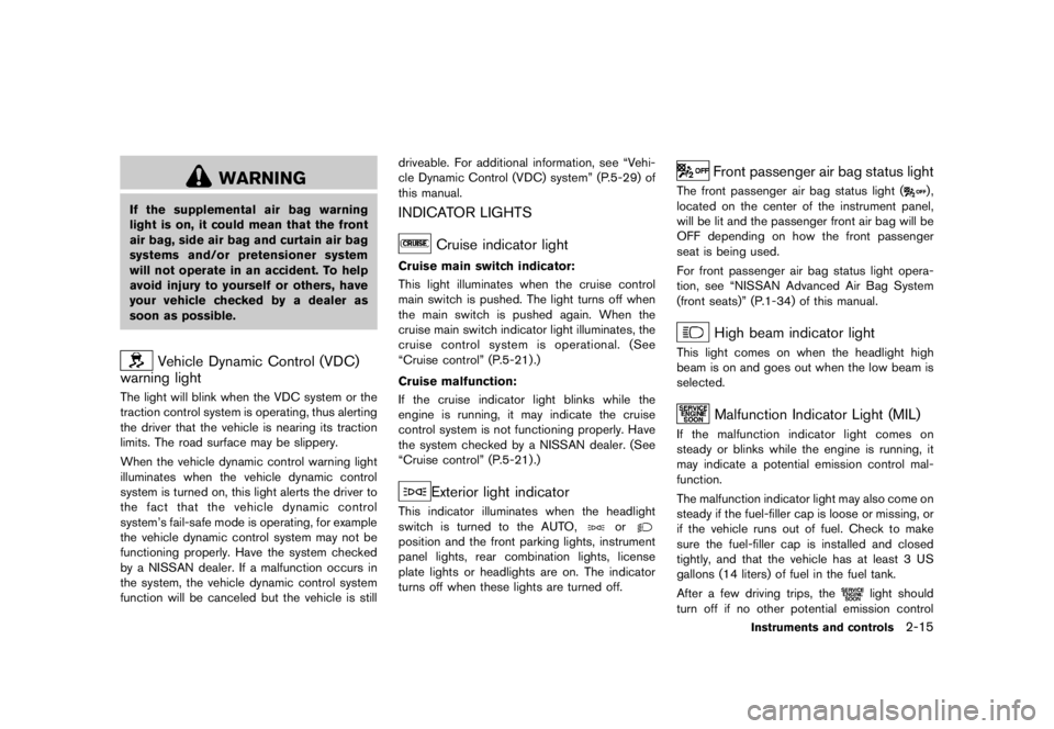 NISSAN 370Z 2015 Manual PDF �&�R�Q�G�L�W�L�R�Q� 
