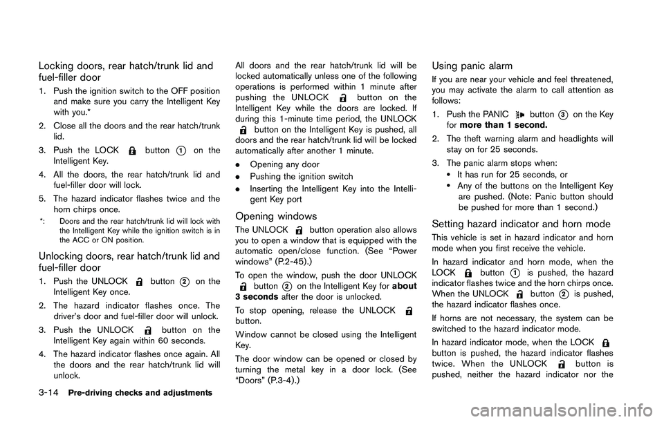NISSAN 370Z 2014 Owners Manual NISSAN 370Z 2014 Owners Manual