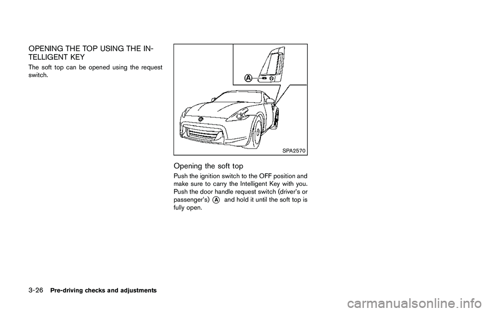 NISSAN 370Z 2014 Owners Manual NISSAN 370Z 2014 Owners Manual