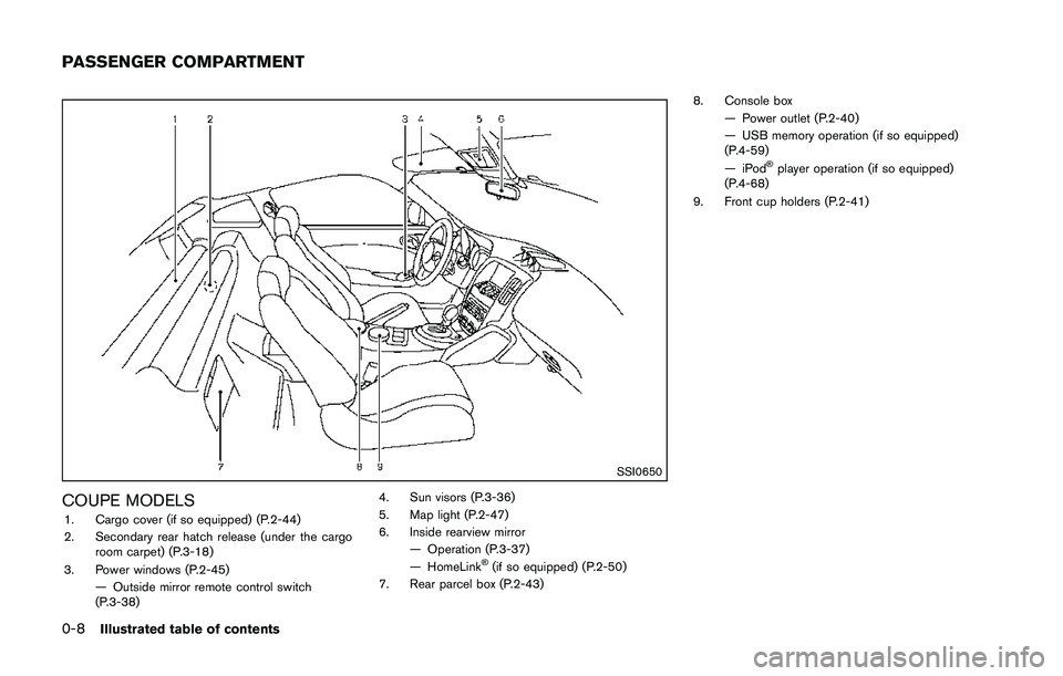 NISSAN 370Z 2014 User Guide NISSAN 370Z 2014 User Guide