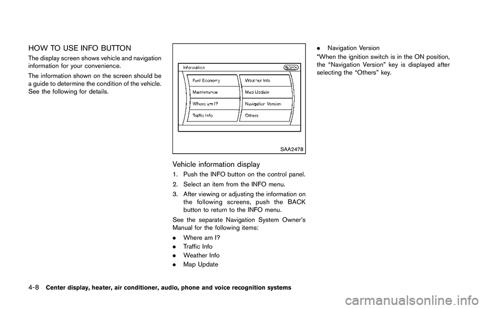 NISSAN 370Z 2014  Owners Manual 