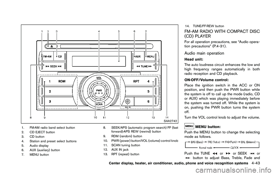 NISSAN 370Z 2014 Owners Manual NISSAN 370Z 2014 Owners Manual