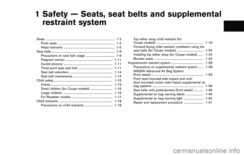 NISSAN 370Z 2014 Owners Manual 