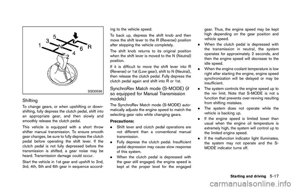 NISSAN 370Z 2014  Owners Manual 