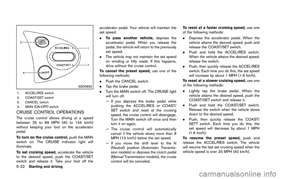 NISSAN 370Z 2014  Owners Manual 