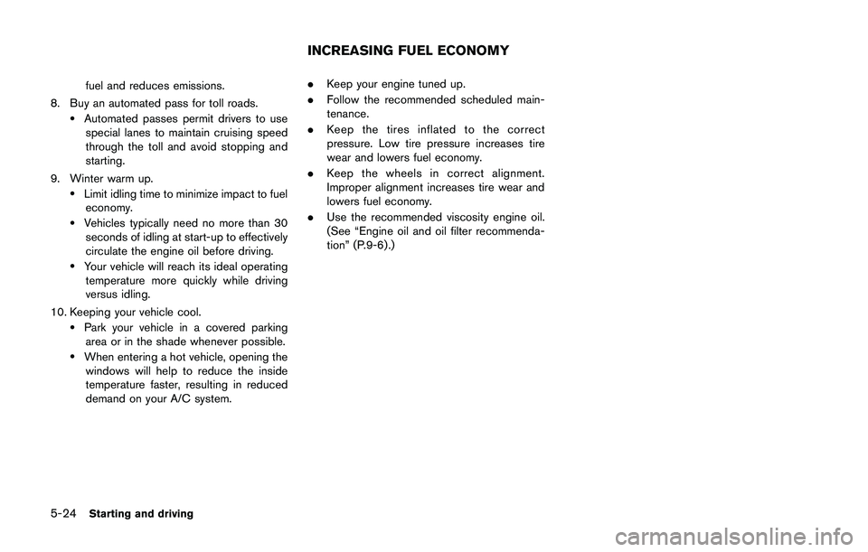 NISSAN 370Z 2014  Owners Manual 