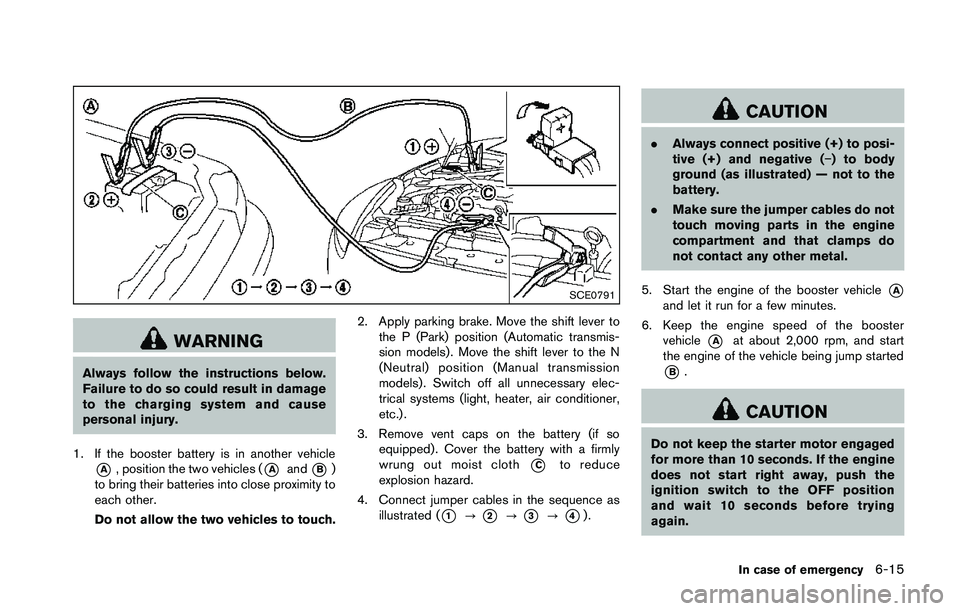 NISSAN 370Z 2014  Owners Manual SCE0791 