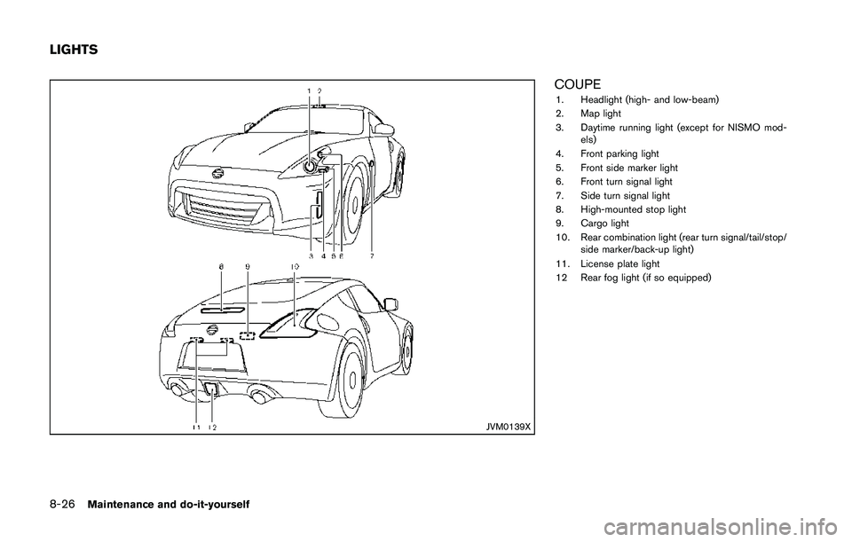 NISSAN 370Z 2014 Owners Manual NISSAN 370Z 2014 Owners Manual