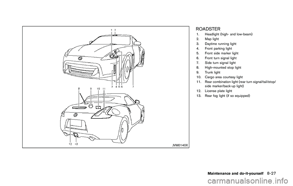 NISSAN 370Z 2014 Owners Manual NISSAN 370Z 2014 Owners Manual