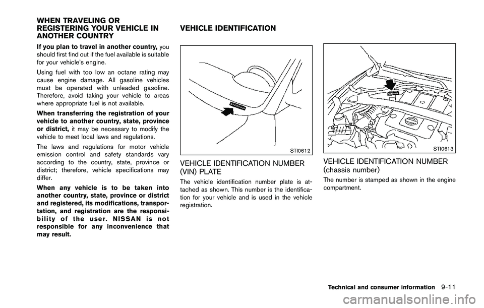 NISSAN 370Z 2014  Owners Manual 