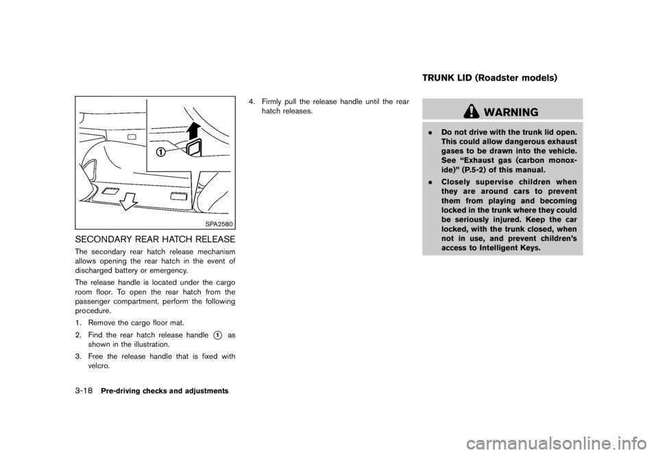 NISSAN 370Z 2013  Owners Manual 