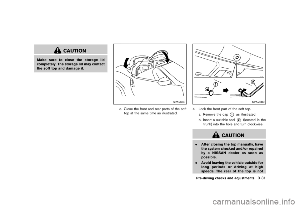 NISSAN 370Z 2013  Owners Manual 