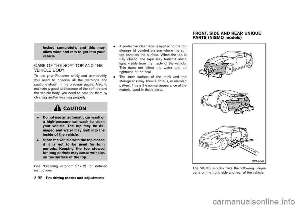 NISSAN 370Z 2013  Owners Manual 