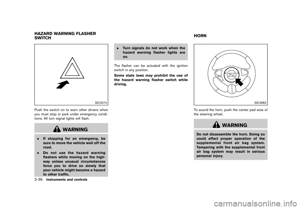 NISSAN 370Z 2013  Owners Manual 