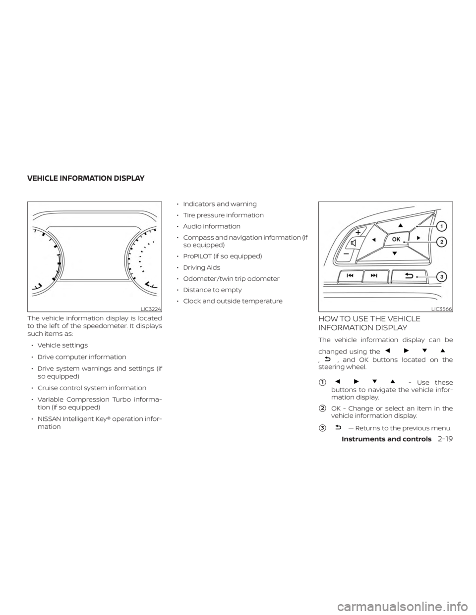 NISSAN ALTIMA SL 2018  Owners Manual 