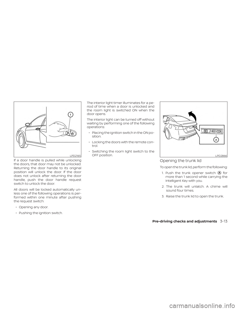 NISSAN ALTIMA SL 2018  Owners Manual 
