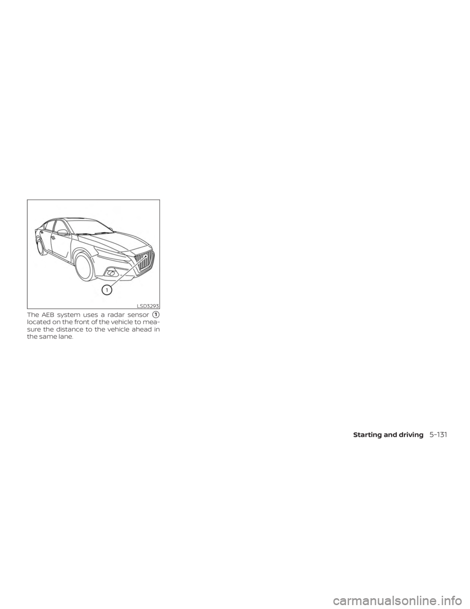 NISSAN ALTIMA SL 2018  Owners Manual 