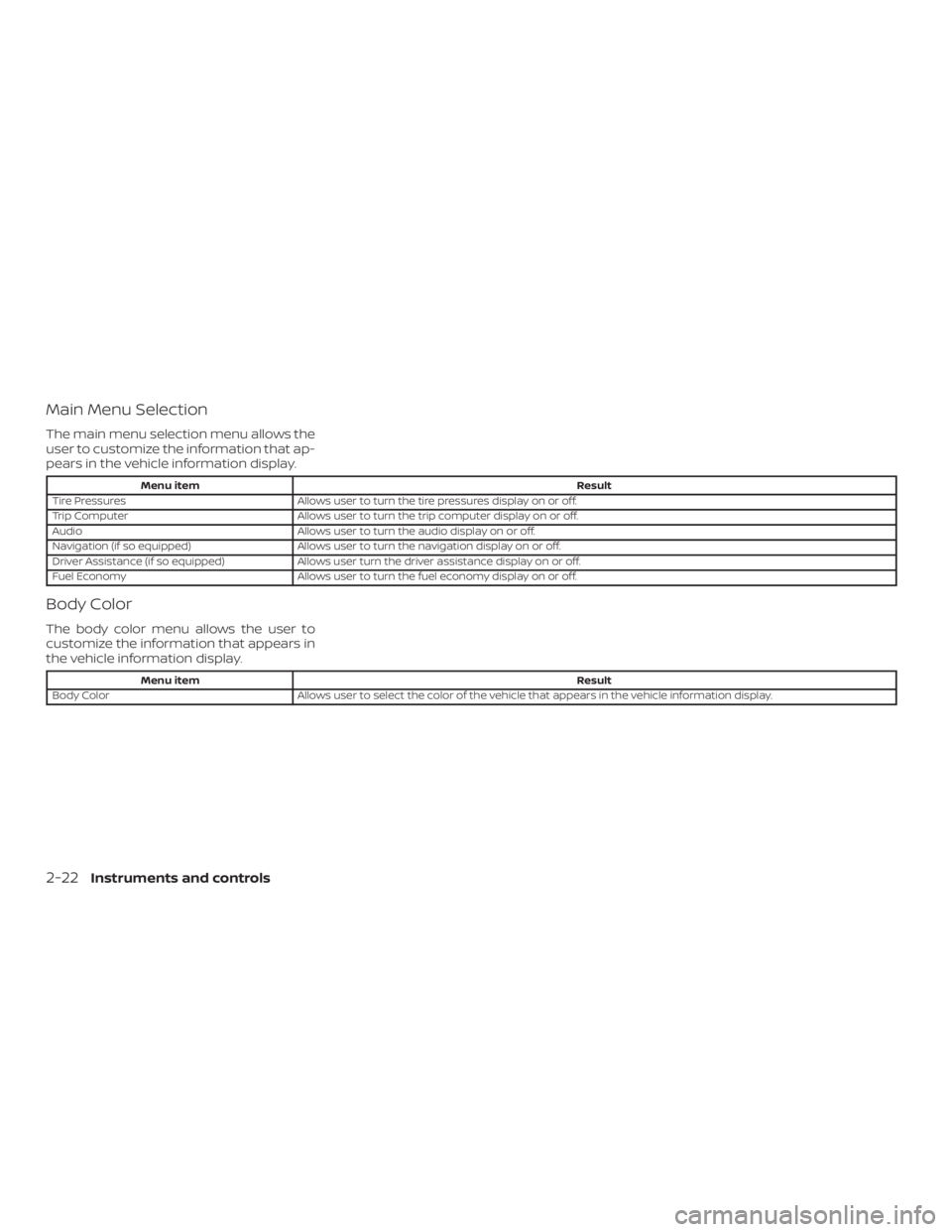 NISSAN ALTIMA SV 2018  Owners Manual 