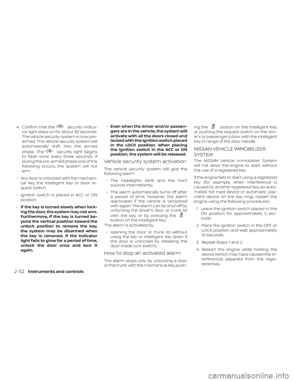 NISSAN ALTIMA SV 2018  Owners Manual 