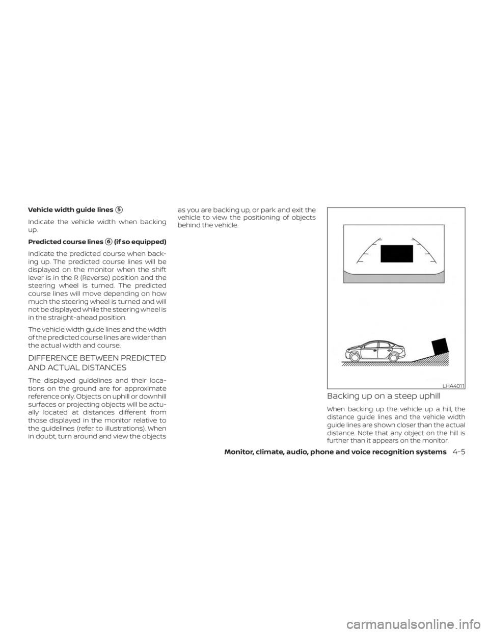 NISSAN ALTIMA SV 2018  Owners Manual 