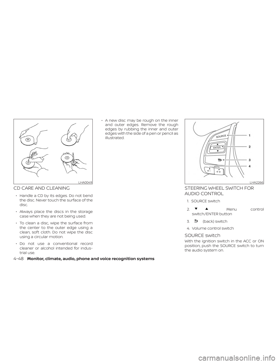 NISSAN ALTIMA SV 2018  Owners Manual 