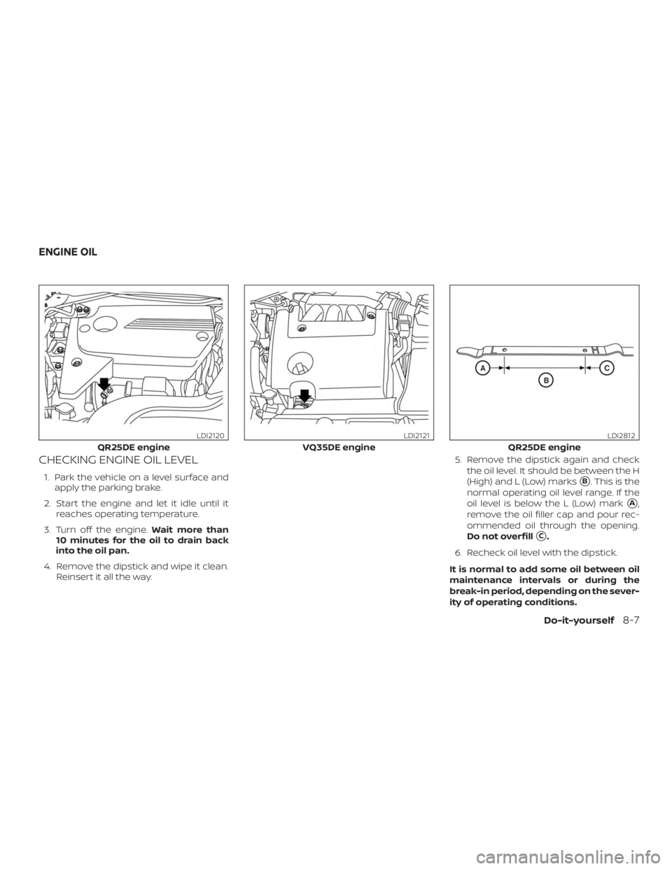 NISSAN ALTIMA SV 2018  Owners Manual 