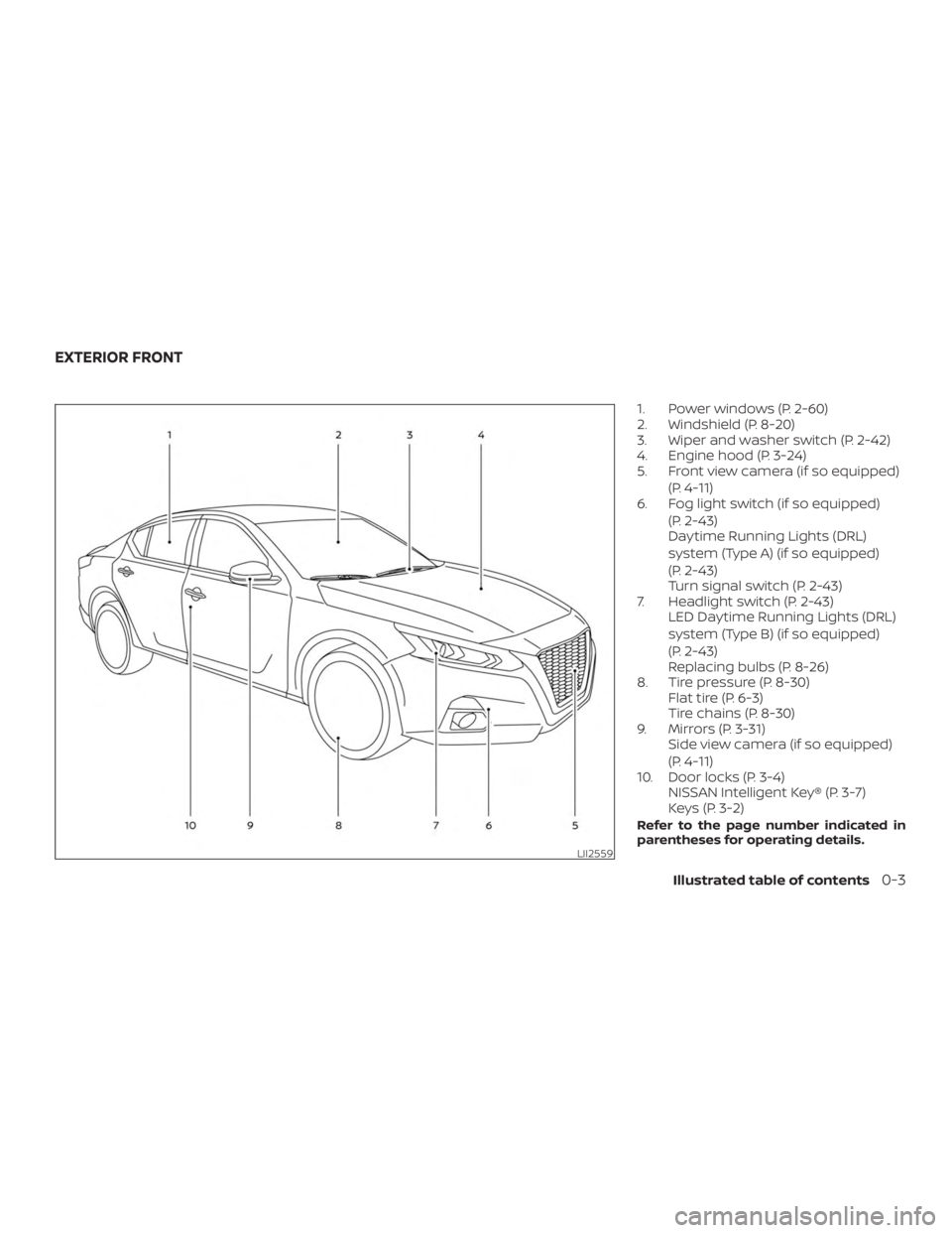 NISSAN ALTIMA SL 2019 Owners Manual 