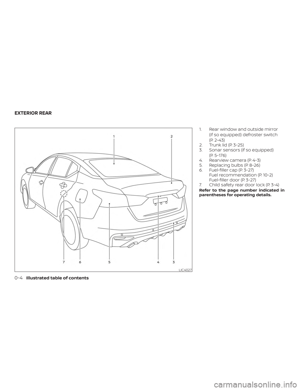 NISSAN ALTIMA SL 2019 Owners Manual 