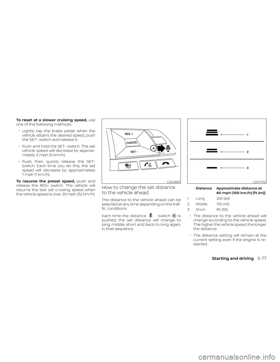 NISSAN ALTIMA SL 2019  Owners Manual 