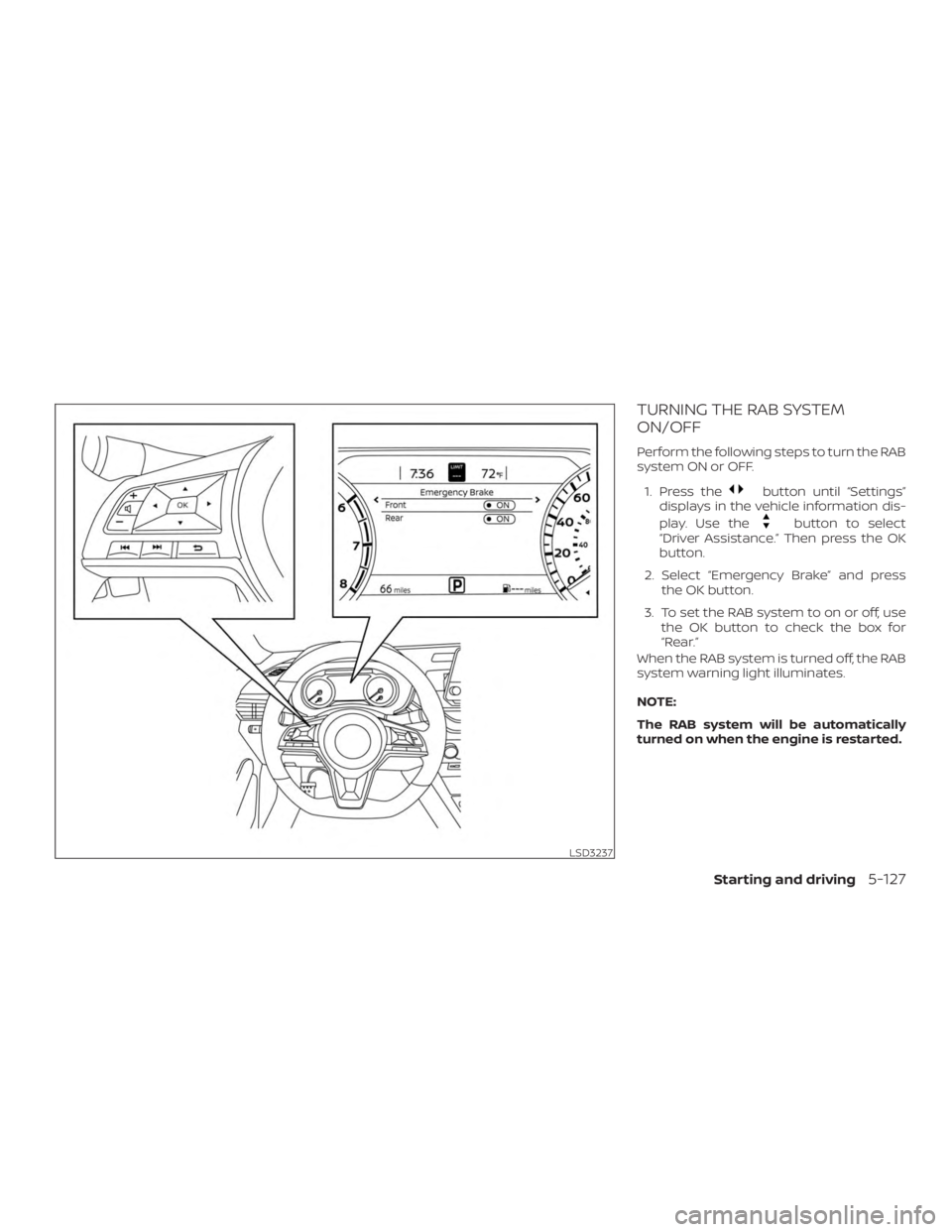 NISSAN ALTIMA SL 2019  Owners Manual 