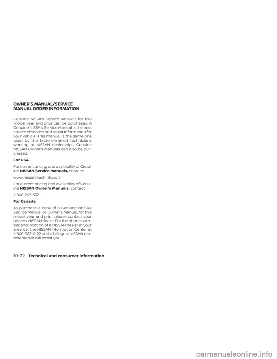 NISSAN ALTIMA SL 2019  Owners Manual 
