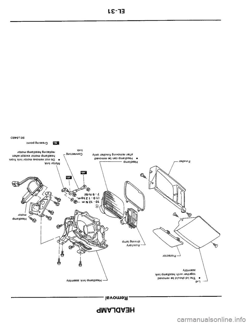 NISSAN 300ZX 1984 Z31 Electrical System Owners Guide LE-13 
 
  