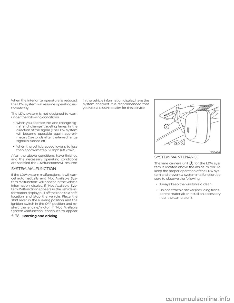 NISSAN ALTIMA 2022  Owners Manual 