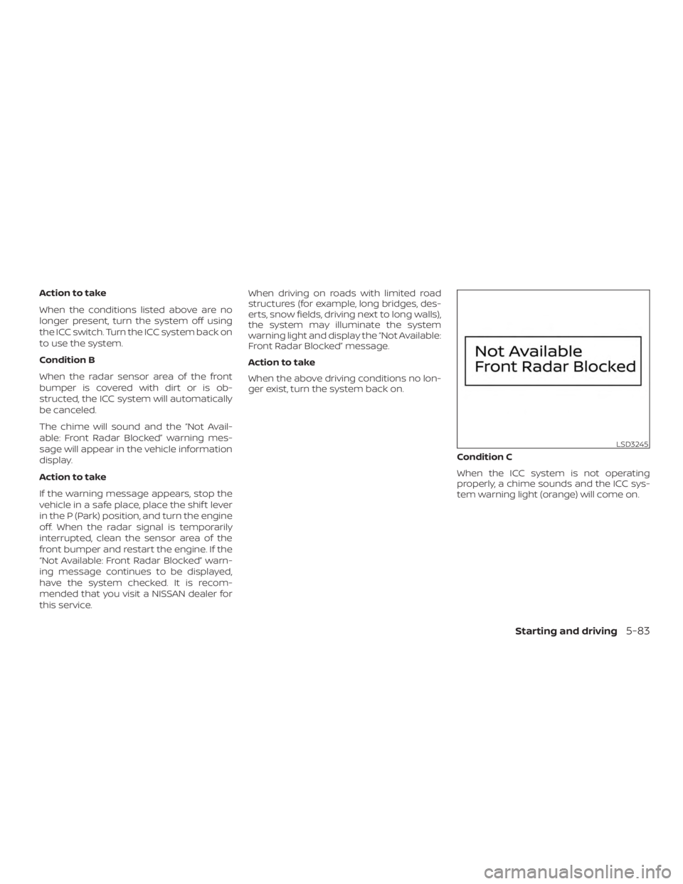 NISSAN ALTIMA 2022  Owners Manual 