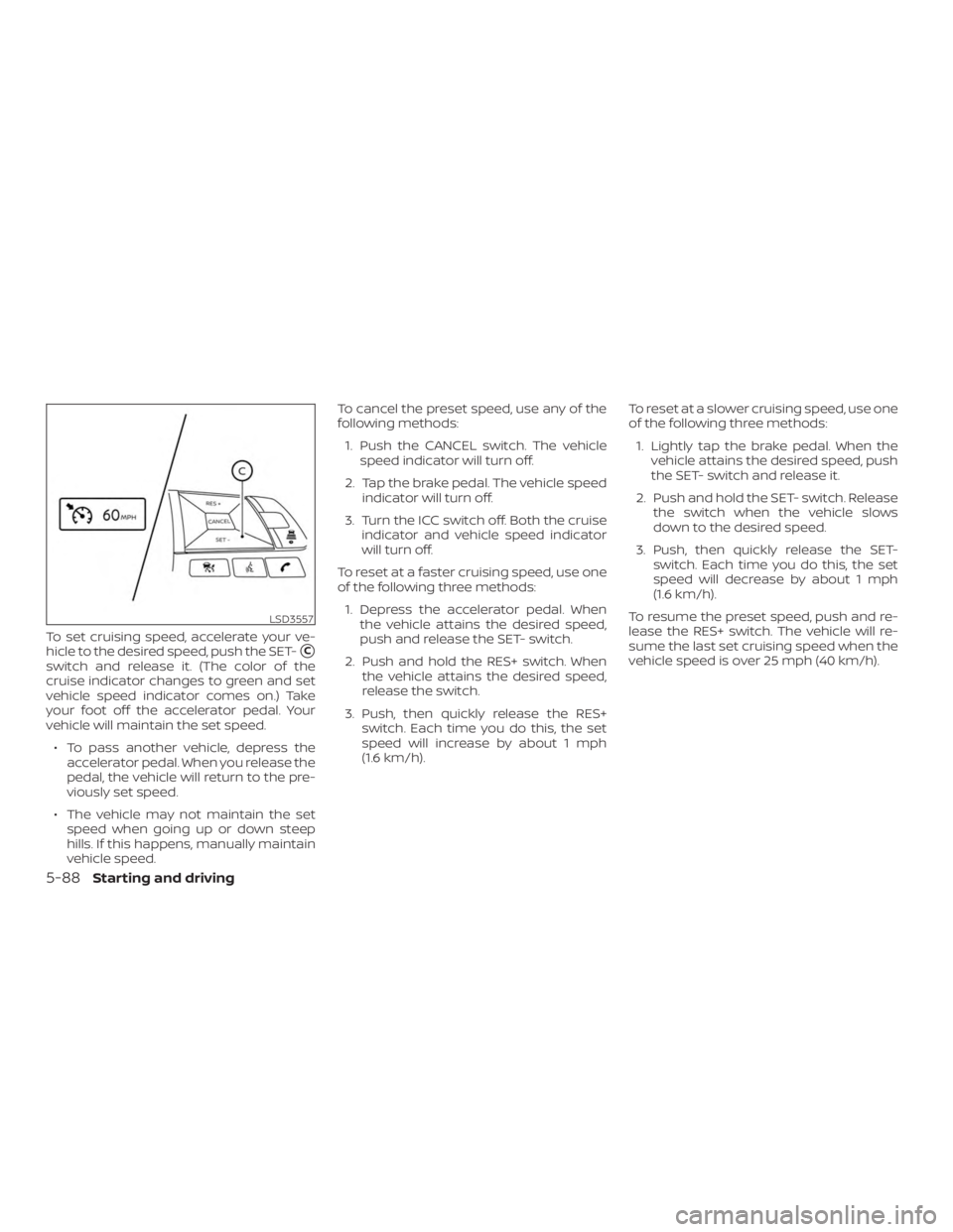 NISSAN ALTIMA 2022  Owners Manual 