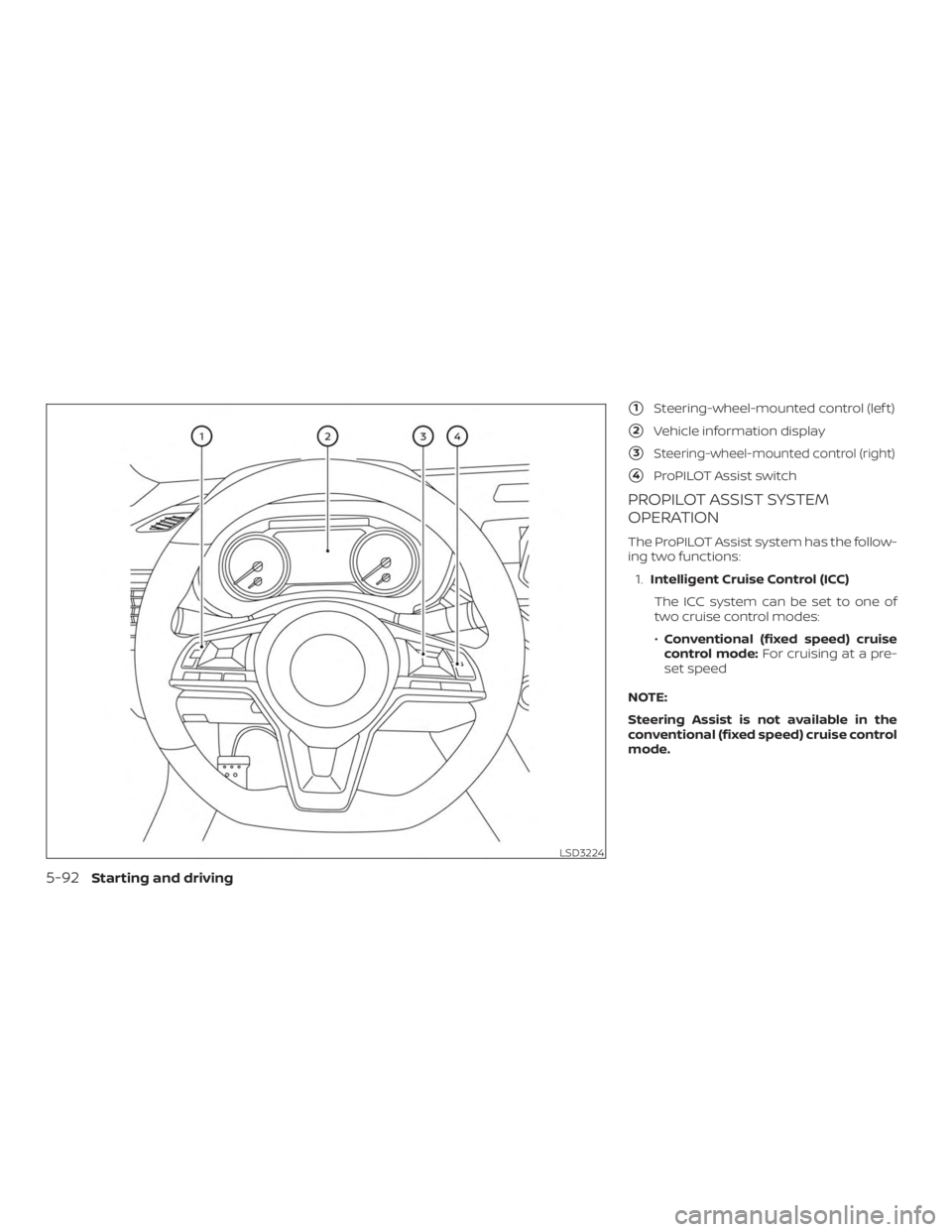 NISSAN ALTIMA 2022  Owners Manual 