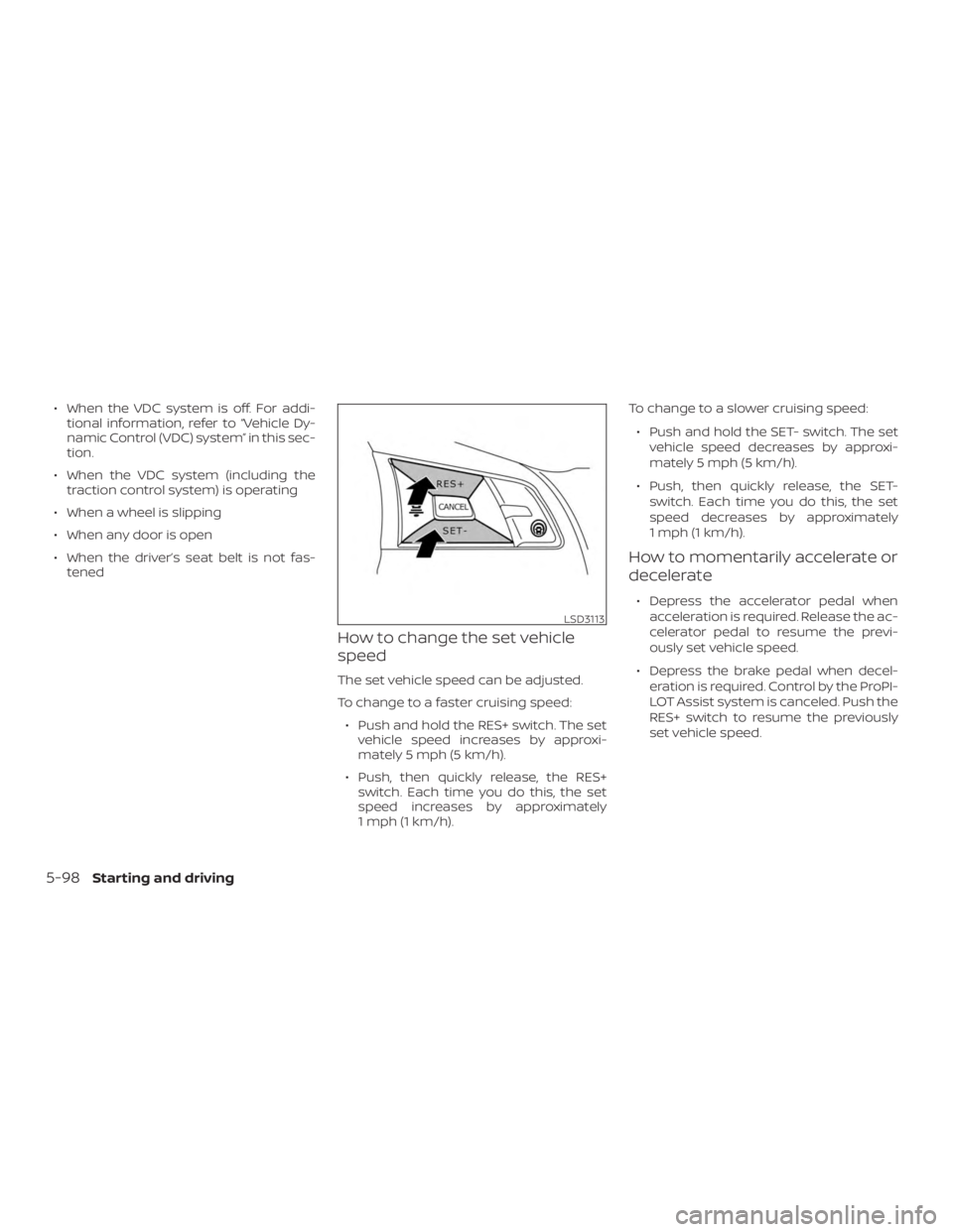 NISSAN ALTIMA 2022  Owners Manual 