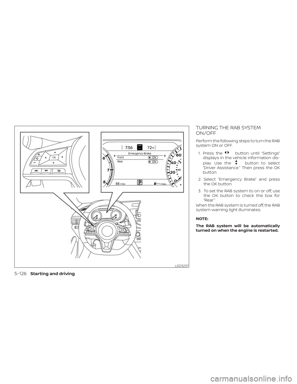NISSAN ALTIMA 2022  Owners Manual 