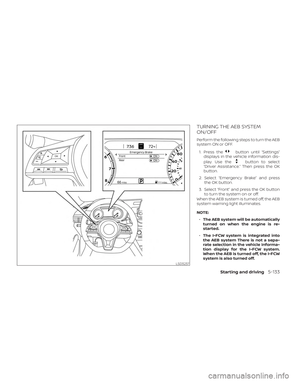 NISSAN ALTIMA 2022  Owners Manual 