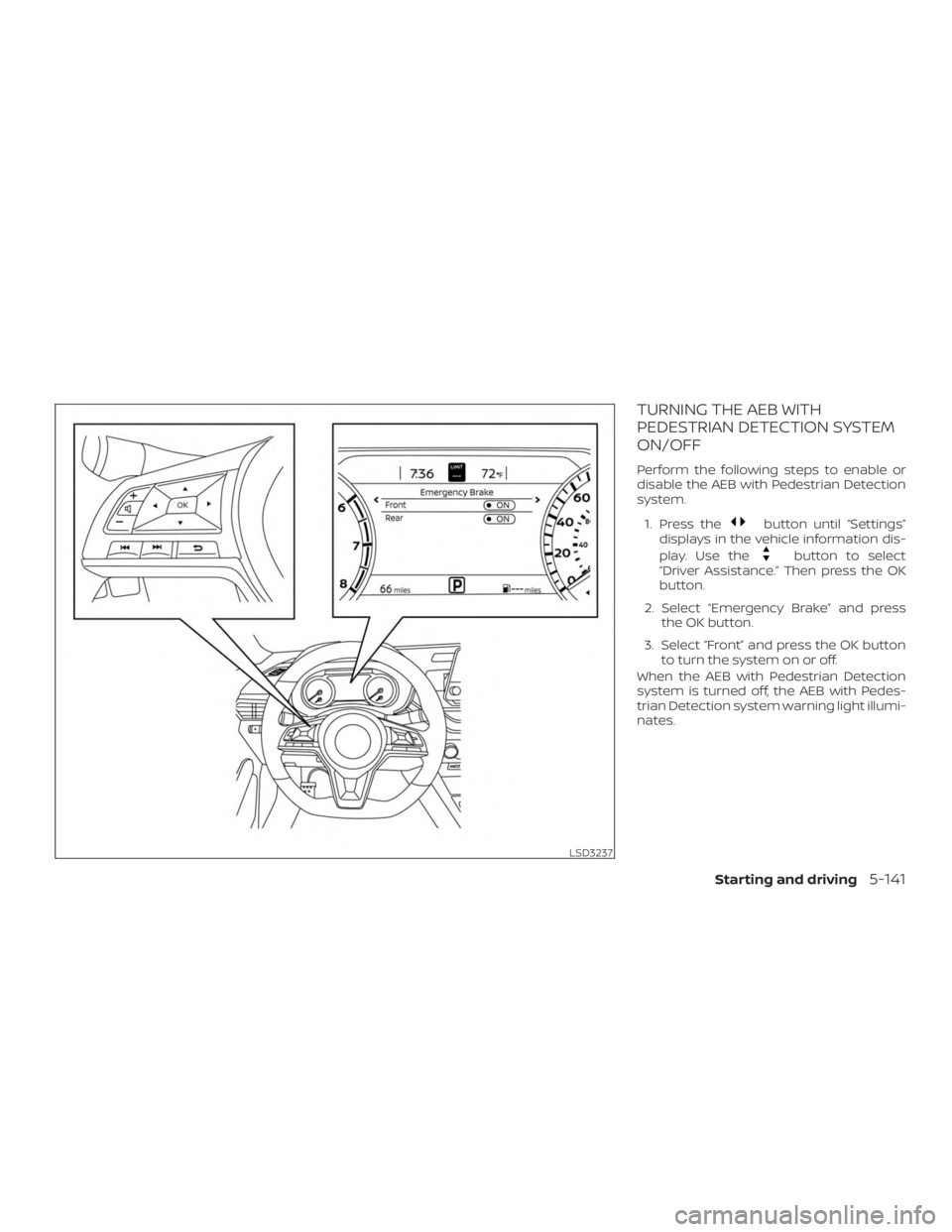 NISSAN ALTIMA 2022  Owners Manual 