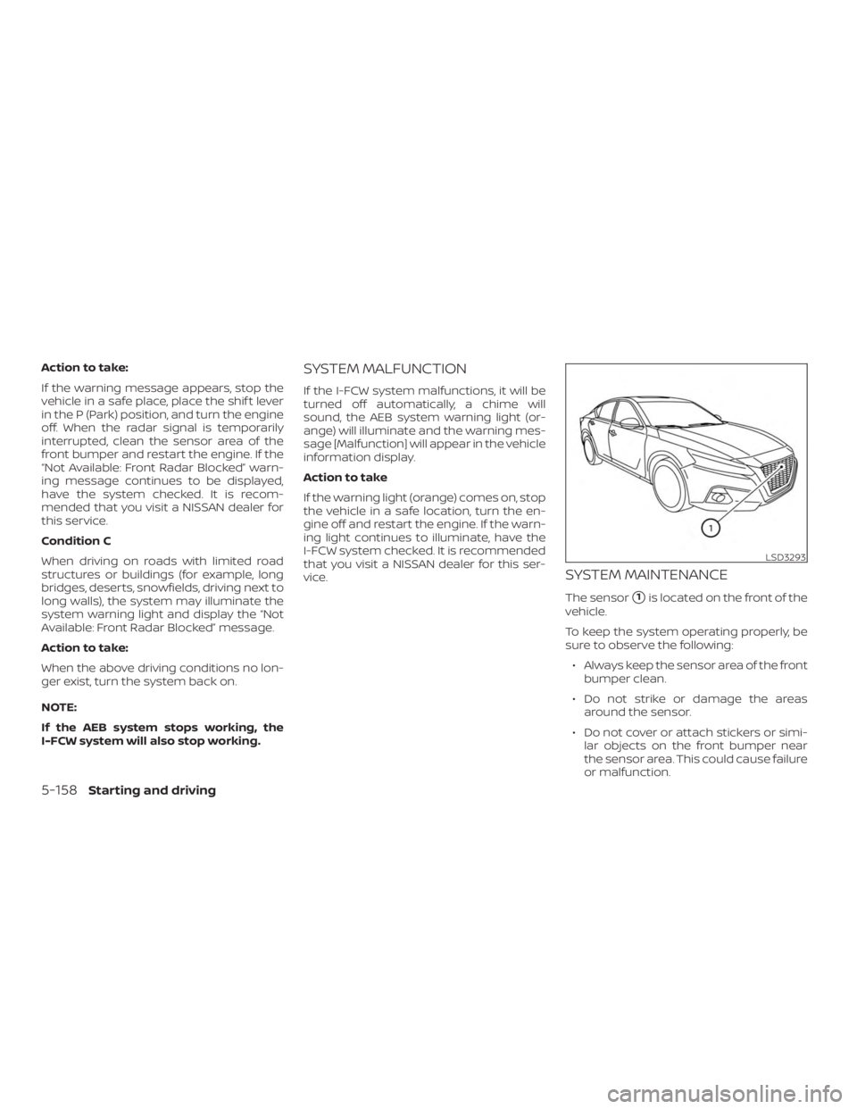 NISSAN ALTIMA 2022 Owners Manual NISSAN ALTIMA 2022 Owners Manual