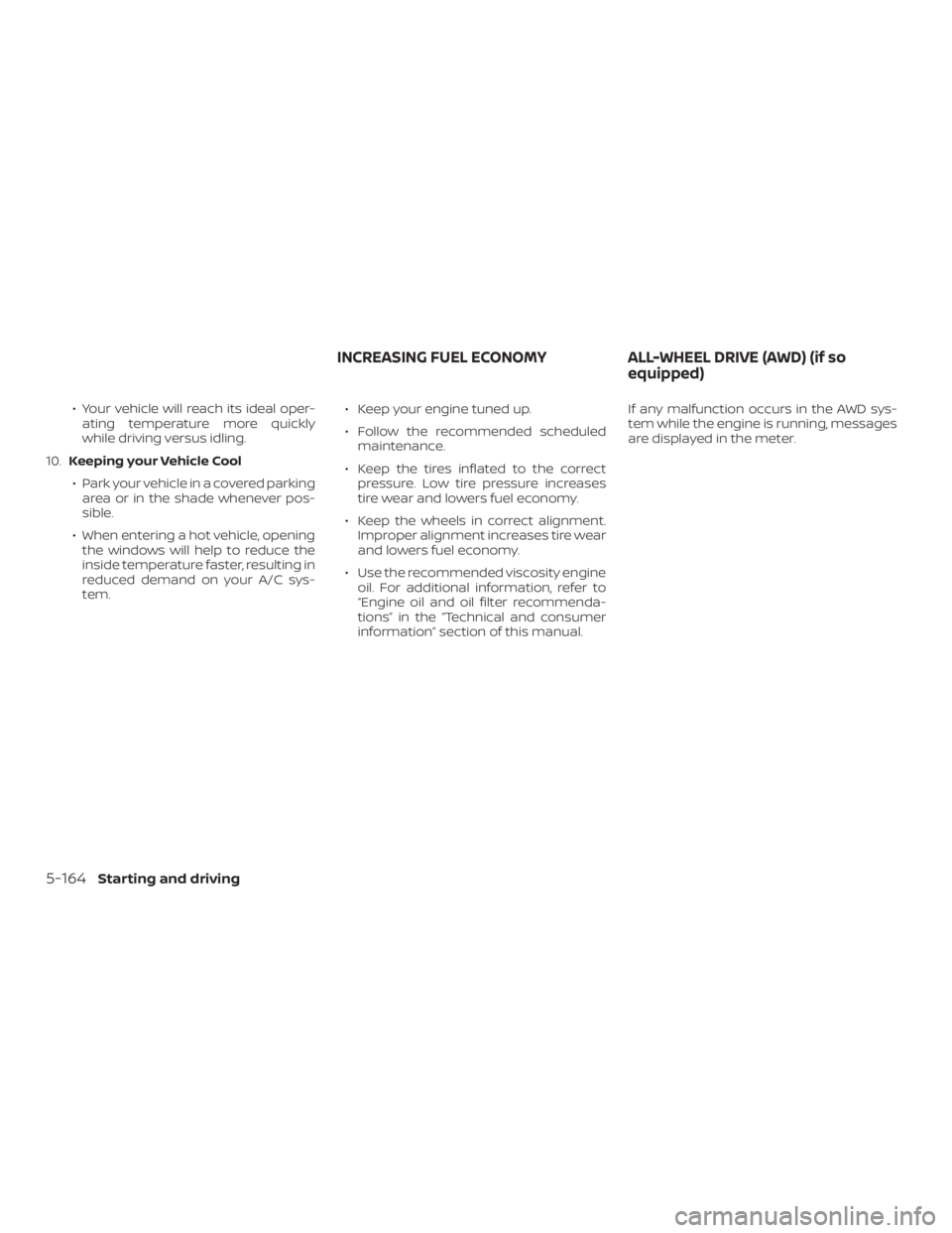 NISSAN ALTIMA 2022  Owners Manual 