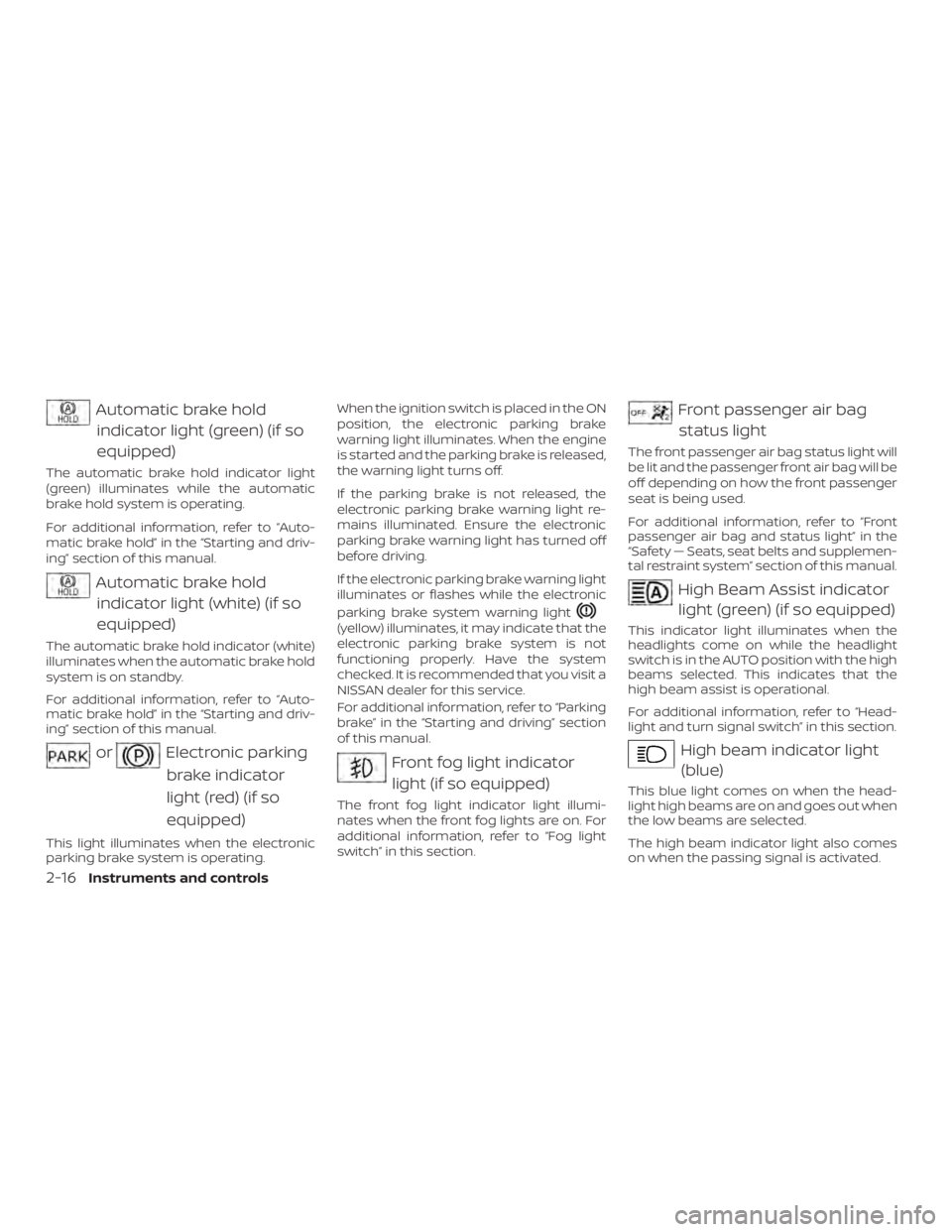 NISSAN ALTIMA 2021  Owners Manual 
