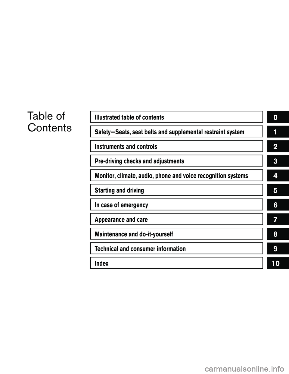 NISSAN ALTIMA 2011  Owners Manual 